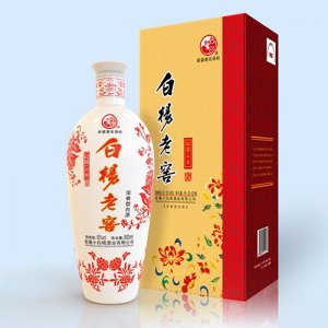 白楊酒十年紅瓷