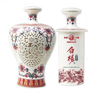 白楊紀(jì)念紅瓷酒