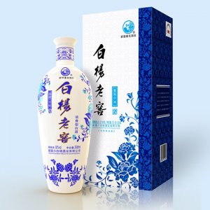 白楊酒藍(lán)瓷十年老窖