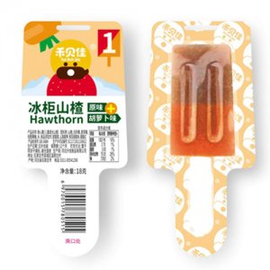 禾貝佳冰柜山楂 原味+胡蘿卜味