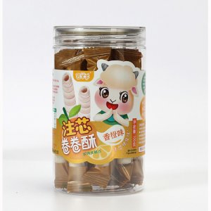 宅羊羊注芯卷卷酥香橙味