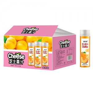 恒欣源芝士果汁黃桃味448mlx15瓶