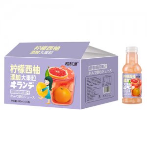 恒欣源檸檬西柚汁飲料430mlx15瓶