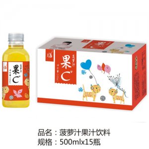 九州華洋果C菠蘿汁果汁飲料簡箱