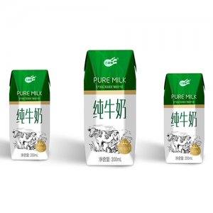 三劍客純牛奶200ml