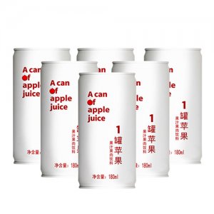 天芝潤(rùn)1罐蘋果汁180ml