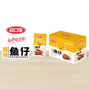 冠口福麻辣魚仔盒裝
