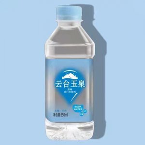 云臺(tái)玉泉原味蘇打水飲料350ml
