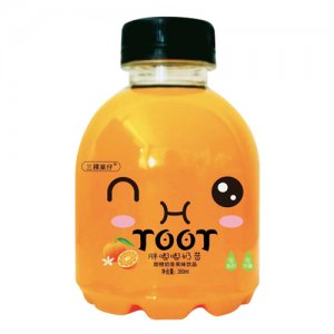 三稞菓仔胖嘟嘟奶昔果味飲品(甜橙奶昔)350ml