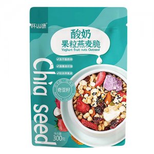 懷山源酸奶果粒燕麥脆奇亞籽味300g