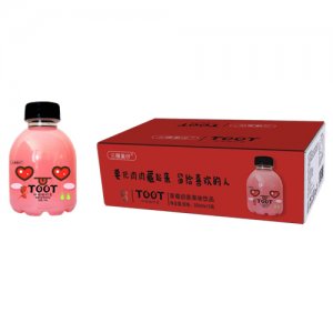 三稞菓仔草莓奶昔果味飲品簡(jiǎn)箱