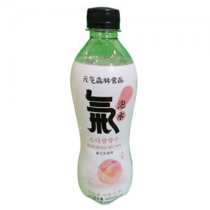 元氣森林食品蘇打氣泡水白桃味(無糖)480ml
