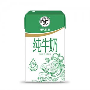 現(xiàn)代牧業(yè)純牛奶250ml