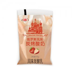 遵義俄羅斯風味炭燒酸奶草莓味180g