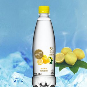 活力恩5℃含氣檸檬味蘇打飲料500ml