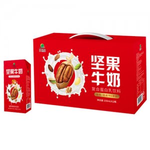 北大荒堅果牛奶復合蛋白乳飲料禮盒