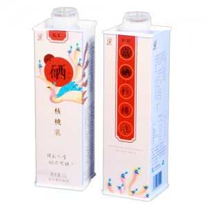 愛(ài)巴仁富硒核桃乳飲品方盒1L