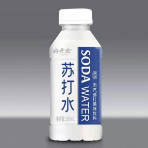 好開蕊蘇打水原味380ml