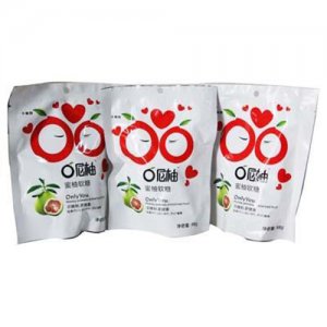 尼柚98克袋裝蜜柚軟糖(木糖醇)