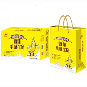 山姆大箱香蕉牛奶250mlx16盒250mlx20盒