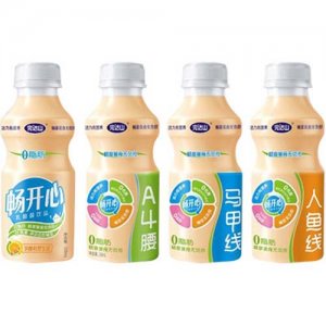 完達(dá)山暢開(kāi)心乳酸菌飲品瓶裝