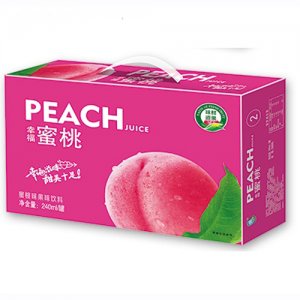 悅陽幸福蜜桃果味飲料箱裝