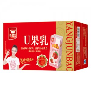 養(yǎng)君寶U果乳草莓味