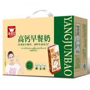 養(yǎng)君寶高鈣早餐奶