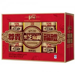 淵緣營(yíng)養(yǎng)手磨黑芝麻糊禮盒640g