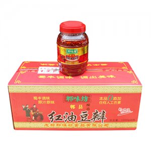 郫味坊郫縣紅油豆瓣箱裝8千克