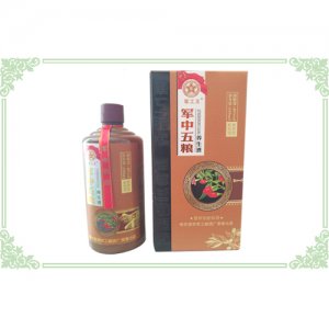 后勤軍中五糧黃瓶