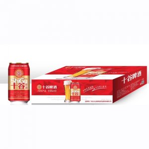 十谷啤酒紅罐