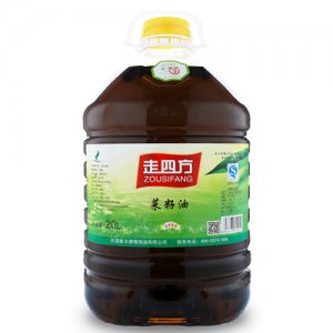 走四方非轉(zhuǎn)基因菜籽油20L