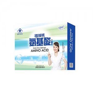 鐵鋅鈣氨基酸（三瓶裝）口服液（新裝）