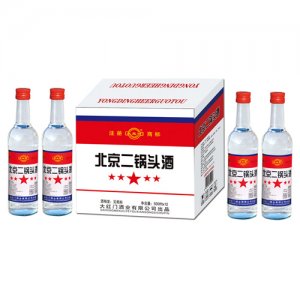 大紅門永定河北京二鍋頭酒56°500ml×12清香型白酒