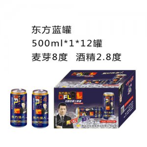 東方獵人夜場啤酒藍罐500ml1×12