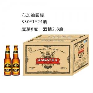 布加迪夜場(chǎng)啤酒圓標(biāo)330ml1×24
