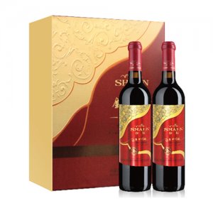 葡萄酒紅色禮盒