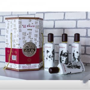 寧城老窖妙品生肖系列之生肖雞、生肖狗白酒