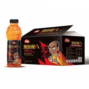 團(tuán)友黑色曼八維生素運(yùn)動(dòng)飲料