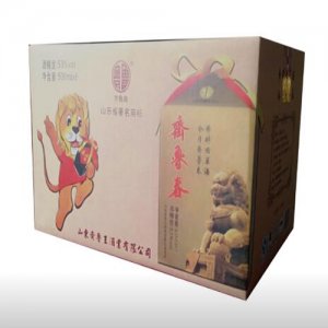 齊魯王酒 53度獅頭春.