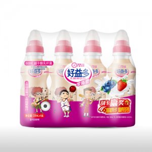 好益多200mL乳酸菌飲品藍莓草莓硬奶嘴