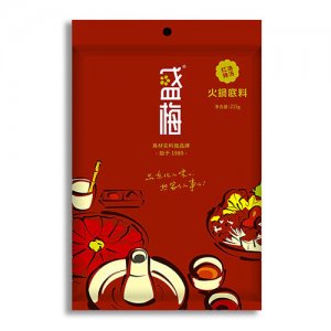 盛梅紅油辣湯215克