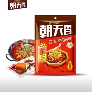 朝天香系列紅油純牛油火鍋底料400克
