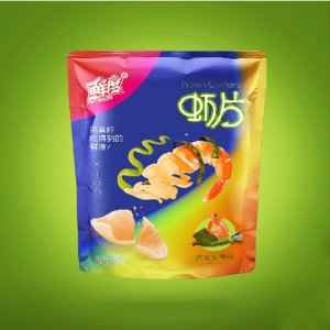 鮮度芥末海苔味蝦片