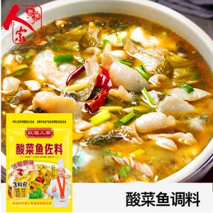 紅福人家酸菜魚調(diào)料
