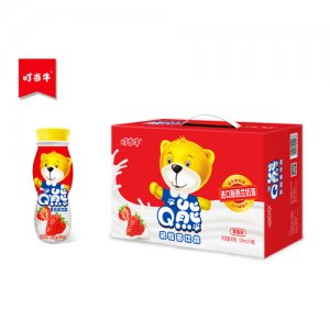Q熊乳酸菌飲品-草莓味-24瓶裝