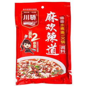 麻歡辣道爆香水煮魚火鍋調(diào)料