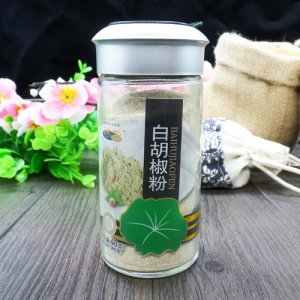 荷香田園白胡椒粉玻璃瓶