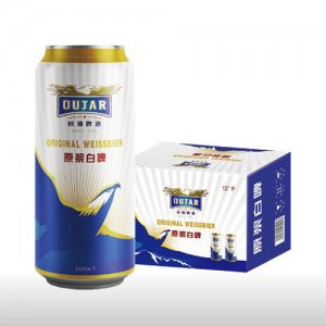 歐加原漿白啤500mlx12聽